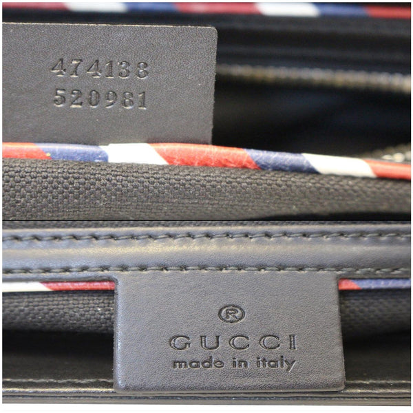 Gucci Messenger Bag Night Courrier GG Supreme Flap - logo