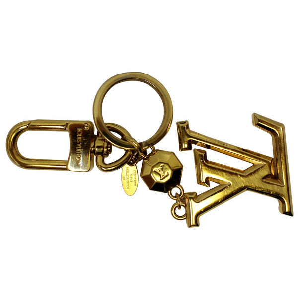 LOUIS VUITTON Facettes Bag Charm Key Holder Gold-US