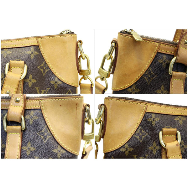 LOUIS VUITTON Odeon GM Monogram Canvas Shoulder Bag Brown