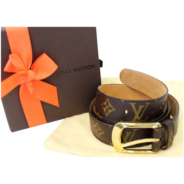 Louis Vuitton Ellipse Monogram Canvas Belt - Back Strap