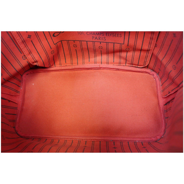 LOUIS VUITTON Neverfull MM Damier Ebene Tote Shoulder Bag-US