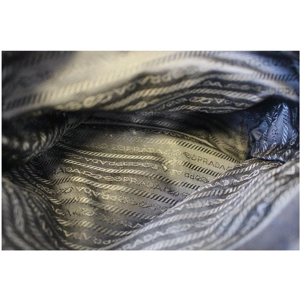 PRADA Tessuto City Nylon Shoulder Bag Black-US