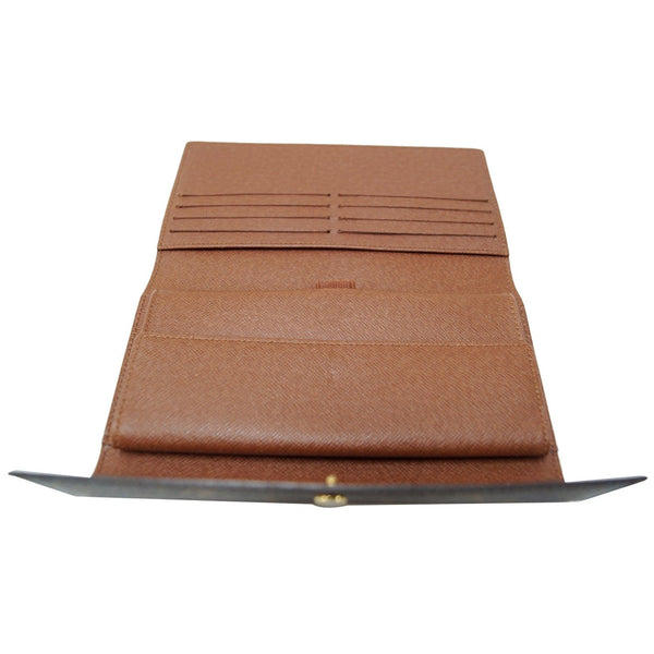 LOUIS VUITTON Porte Tresor International Monogram Canvas Wallet Brown-US