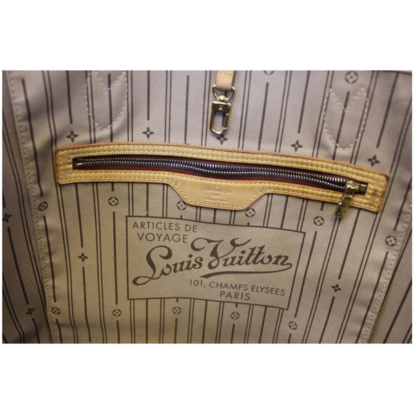 LOUIS VUITTON Neverfull GM Monogram Canvas Tote Shoulder Bag Brown