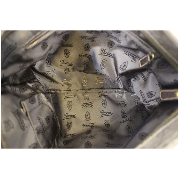 GUCCI GG Canvas Dark Brown Messenger Crossbody Bag-US