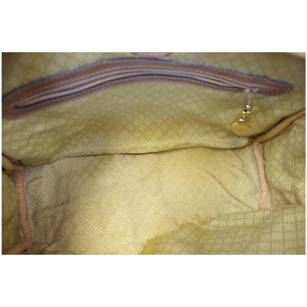 GUCCI Boston Doctor GG Canvas Satchel Handbag Brown