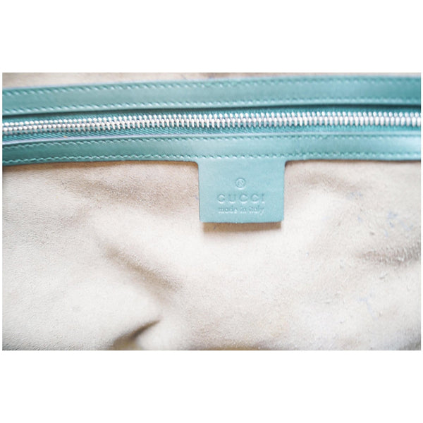 GUCCI Linea A Butterfly Embroidered Boston Shoulder Bag-US