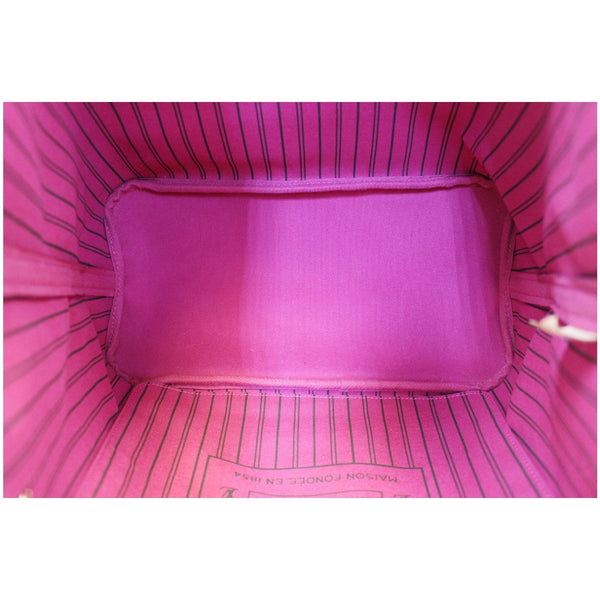 LOUIS VUITTON Neverfull MM Pivoine Monogram Canvas Tote Bag