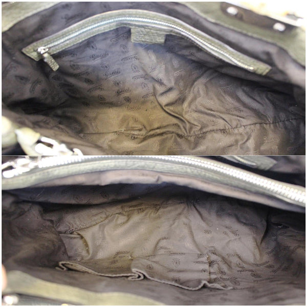 GUCCI Bamboo Bar GG Canvas Tote Bag Beige 232947-US