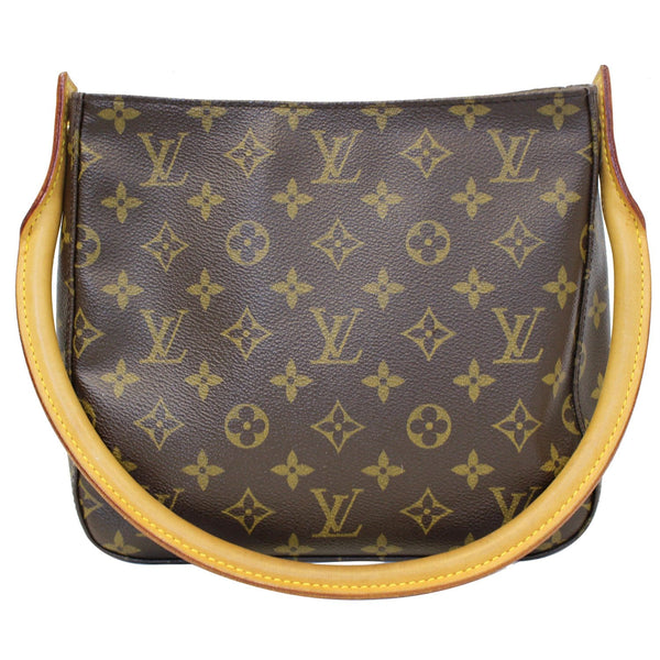 LOUIS VUITTON Looping MM Monogram Canvas Shoulder Bag Brown