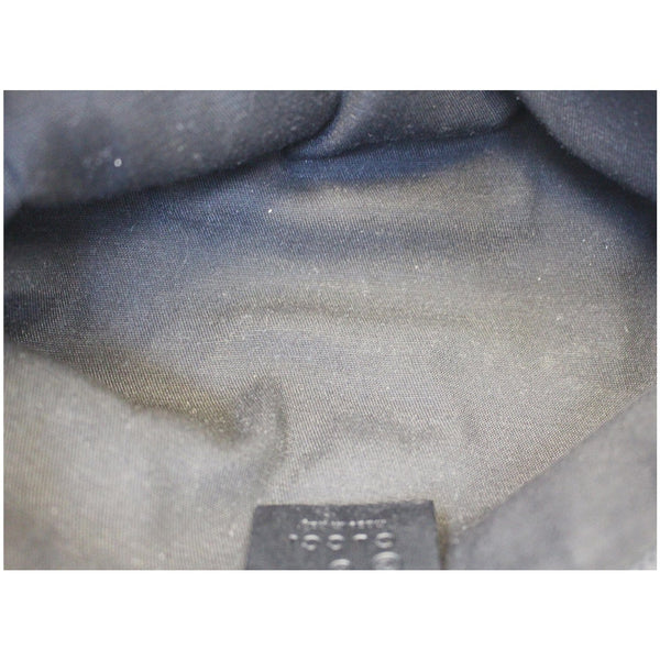 GUCCI Guccissima Cosmetic Case Bag Black 272367