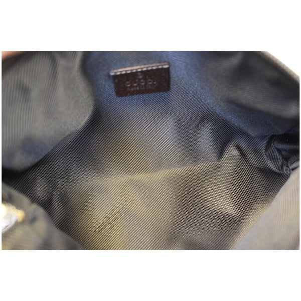 Gucci Beige/Ebony G Canvas Abbey D-Ring Pochette Bag-US