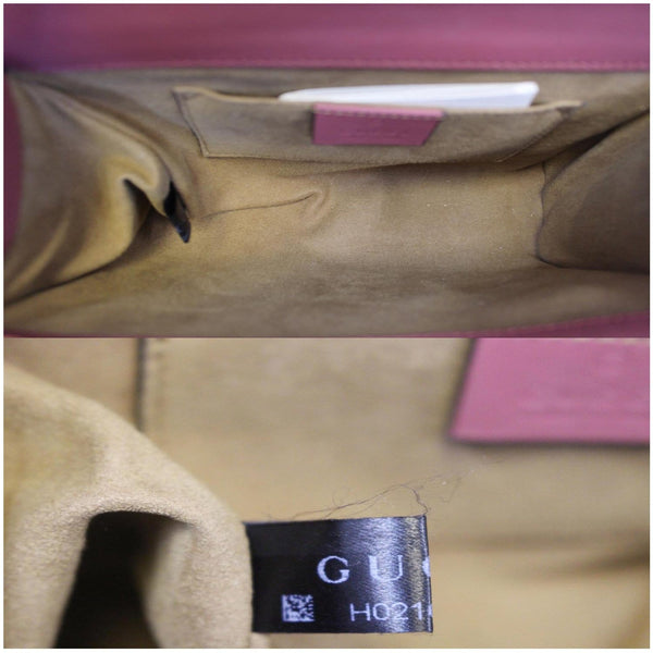 GUCCI Small Padlock GG Supreme Monogram Blooms Print Shoulder Bag