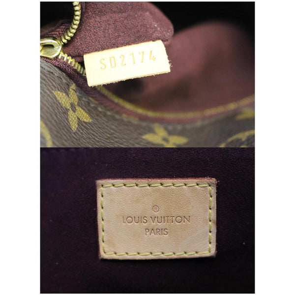 LOUIS VUITTON Voltaire Monogram Canvas Shoulder Bag Brown-US