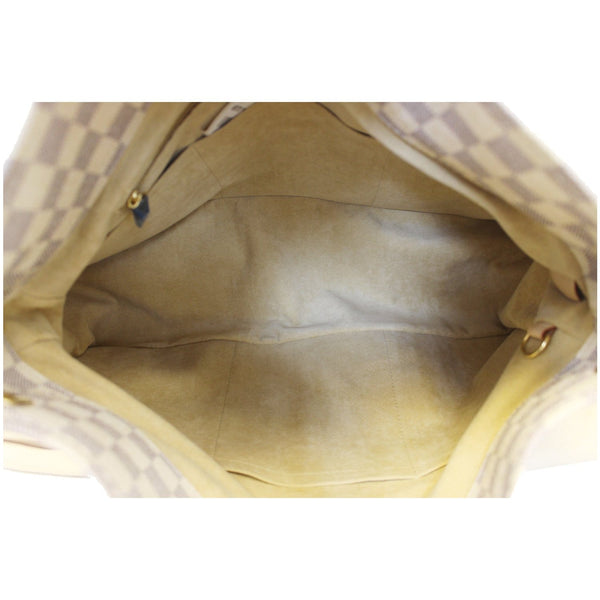 LOUIS VUITTON Artsy MM Damier Azur Shoulder Bag White-US