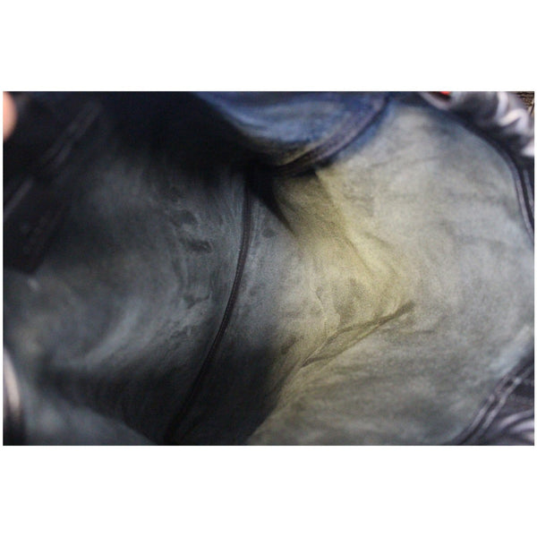 GUCCI Print Leather Drawstring Backpack Bag 494053-US