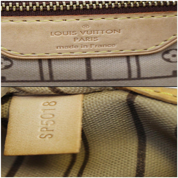 LOUIS VUITTON Neverfull GM Monogram Canvas Tote Shoulder Bag Brown-US