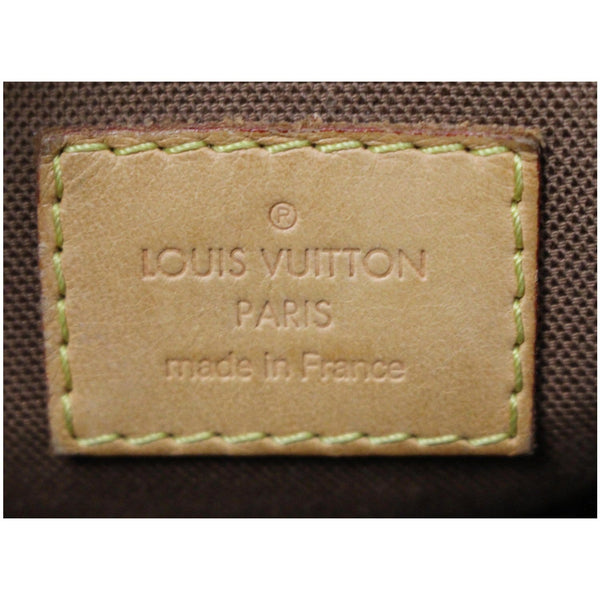 LOUIS VUITTON Odeon MM Monogram Canvas Shoulder Bag Brown