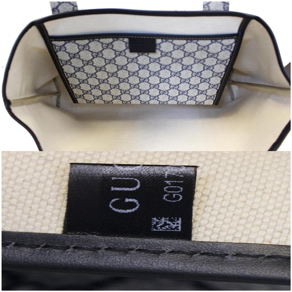 GUCCI GG Supreme Tote Bag 211134 Blue-US