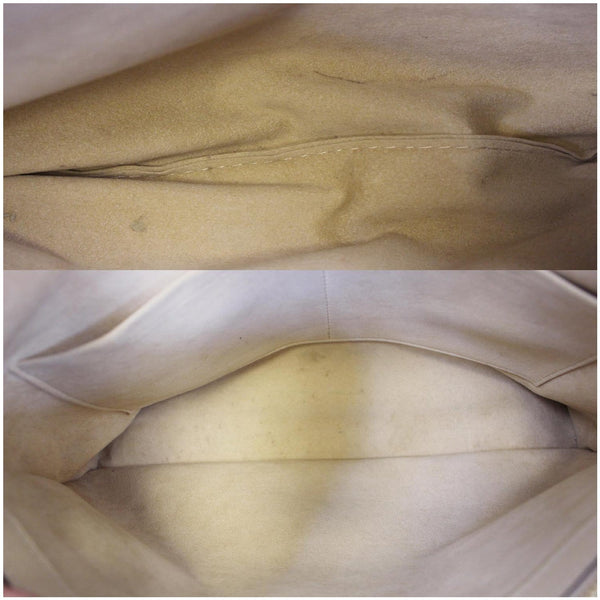 LOUIS VUITTON Pallas Chain Shopper Bag Monogram Canvas Dune