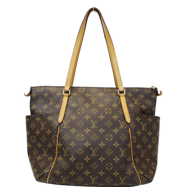 Louis Vuitton Totally MM Monogram Canvas Tote Bag - lv logo