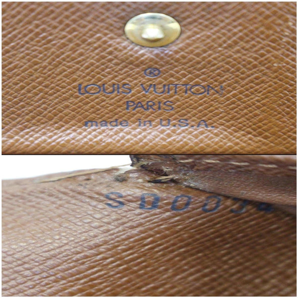 LOUIS VUITTON Porte Tresor International Monogram Canvas Wallet Brown-US