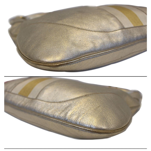 GUCCI Web Jackie O Bouvier Medium Leather Hobo Bag-US