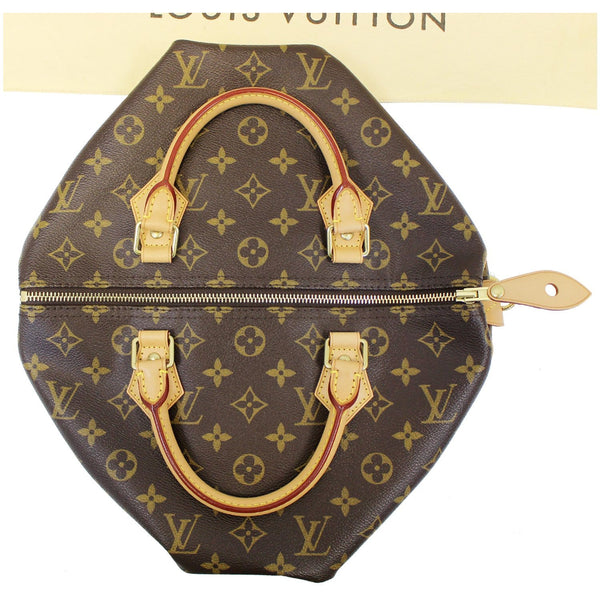 LOUIS VUITTON Speedy 30 Monogram Canvas Satchel Bag-US