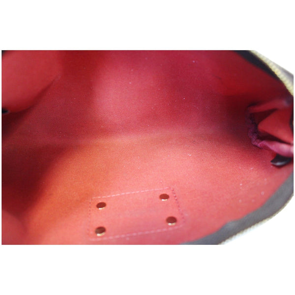 Louis Vuitton Pochette Eva - Lv Eva Clutch Damier Bag - inside view