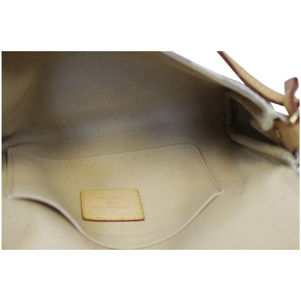 LOUIS VUITTON Favorite PM Damier Azur Crossbody Bag White