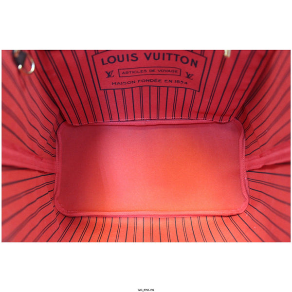 LOUIS VUITTON Neverfull MM Damier Ebene Shoulder Bag-US