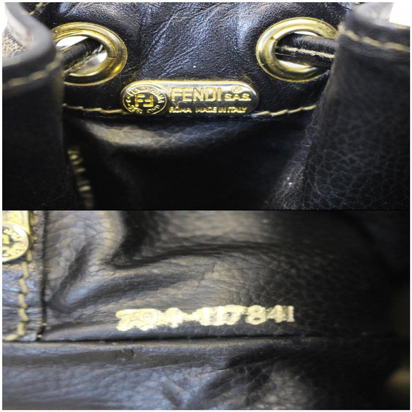 FENDI Drawstring Bucket Crossbody Bag Brown-US