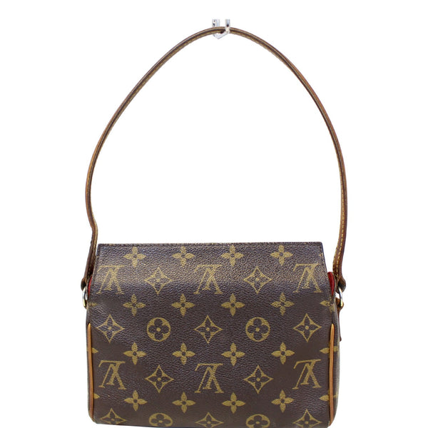 LOUIS VUITTON Recital Monogram Canvas Shoulder Handbag-US