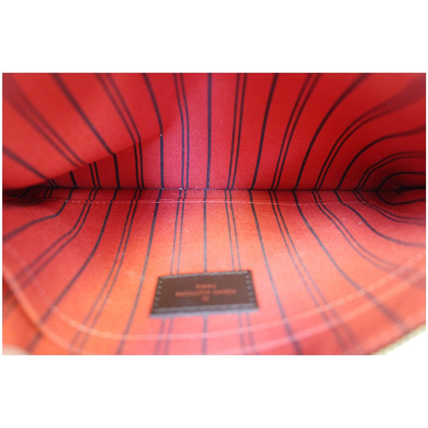 LOUIS VUITTON Damier Ebene Pochette Wristlet Pouch Neverfull MM