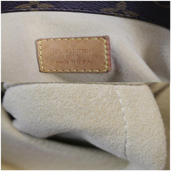 LOUIS VUITTON Artsy MM Monogram Canvas Shoulder Bag Brown