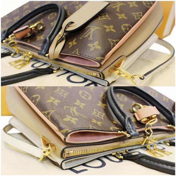 Close View Lv Millefeuille Monogram Canvas Shoulder Bag