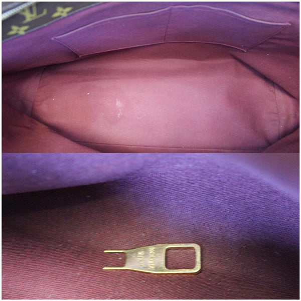 LOUIS VUITTON Raspail GM Monogram Canvas Shoulder Bag Brown