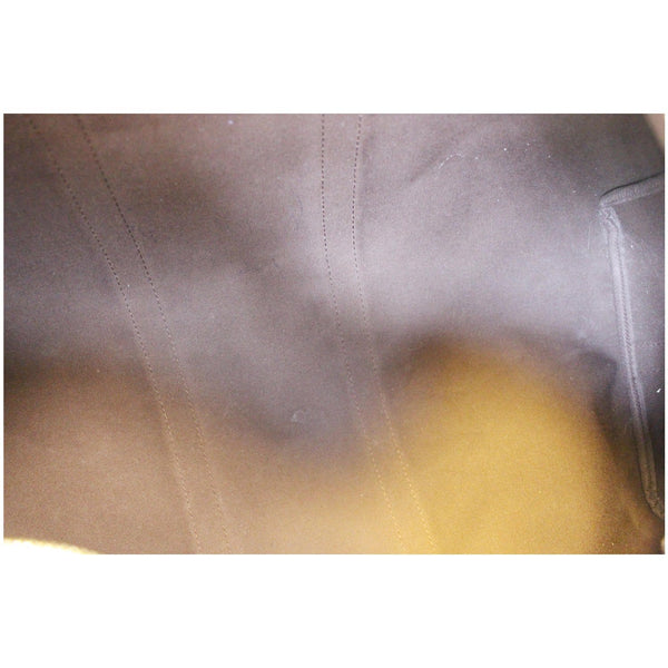 LOUIS VUITTON Keepall Bandouliere 55 Damier Ebene Travel Bag Brown