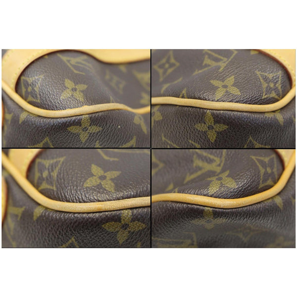 LOUIS VUITTON Stresa PM Monogram Canvas Shoulder Bag Brown