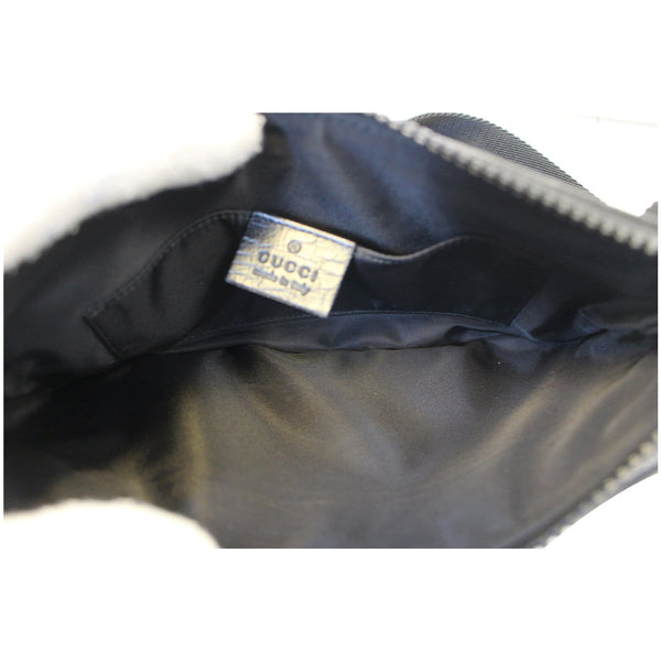 GUCCI GG Supreme Monogram Waist Bum Bag Black 161833-US