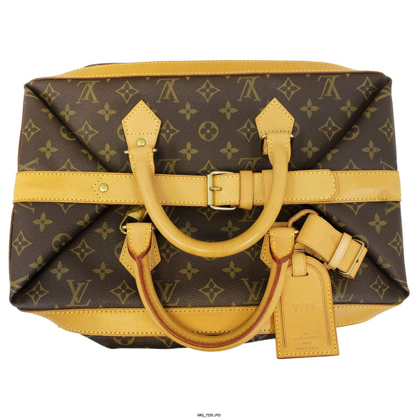 LOUIS VUITTON Cruiser 40 Monogram Canvas Boston Travel Bag-US