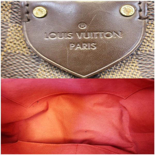 LOUIS VUITTON Siena GM Damier Ebene Shoulder Bag Brown-US