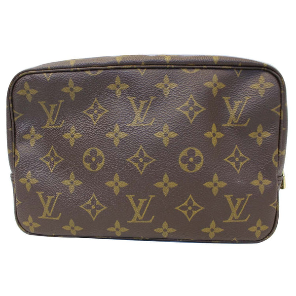 LOUIS VUITTON Trousse Toilette 23 Monogram Canvas Cosmetic Pouch Brown-US