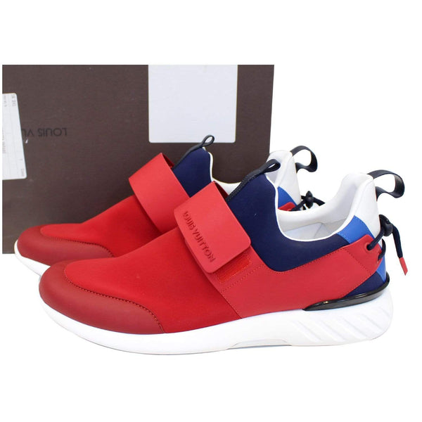 LOUIS VUITTON America's Cup Regatta Neoprene Sneakers Red-US