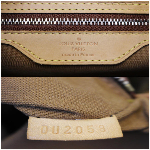 LOUIS VUITTON Batignolles Horizontal Monogram Canvas Shoulder Bag Brown