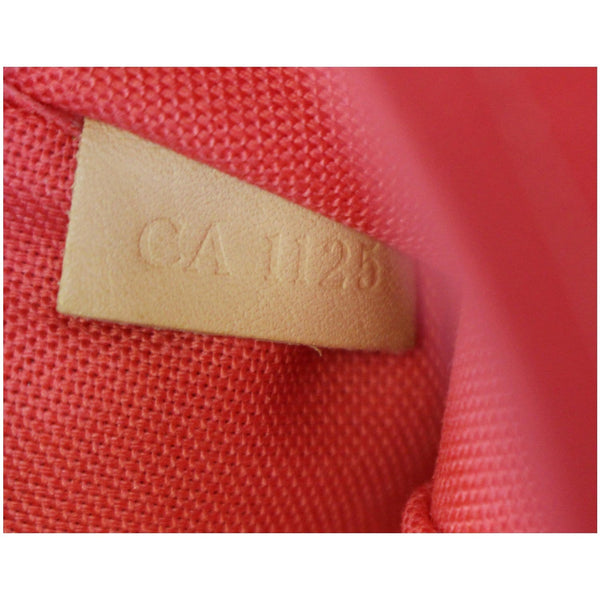 LOUIS VUITTON V Pochette Accessories Monogram Canvas Bag Brown