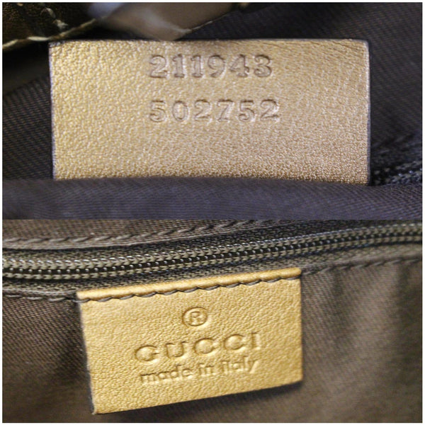 GUCCI Sukey Large GG Canvas Tote Bag Beige 211943