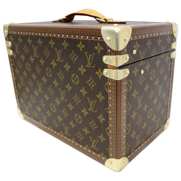 LOUIS VUITTON Boite Pharmacie Monogram Canvas Toiletry Case Brown
