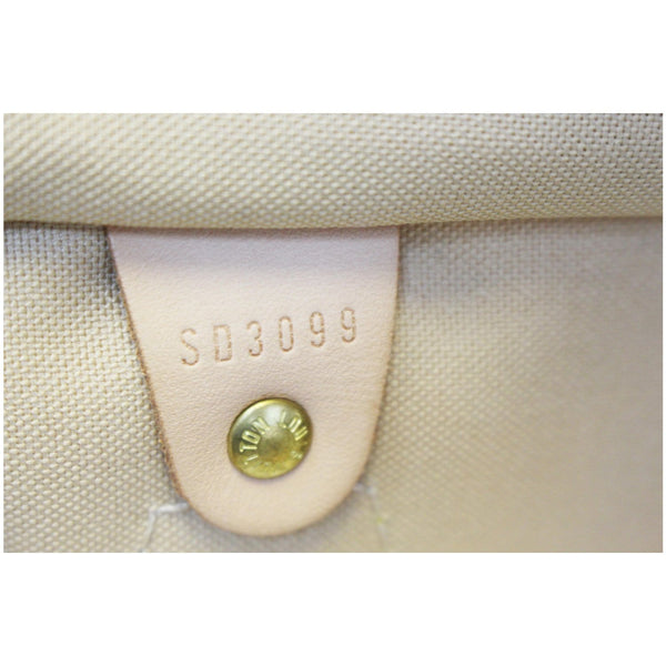 LOUIS VUITTON Speedy 30 Damier Azur Satchel Handbag-US