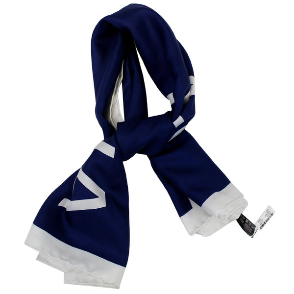 CHANEL Cruise 2019 Silk Scarf White/Blue/Red